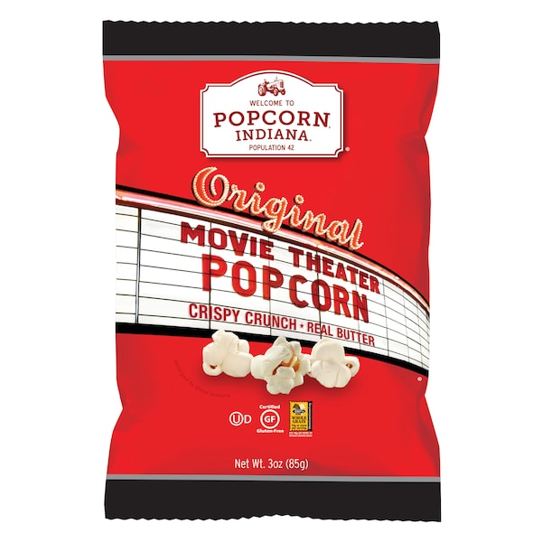 Popcorn Indiana Popcorn Convenience 6Cn 3 oz. Movie Theater 3 oz., PK6 8435710052 - main